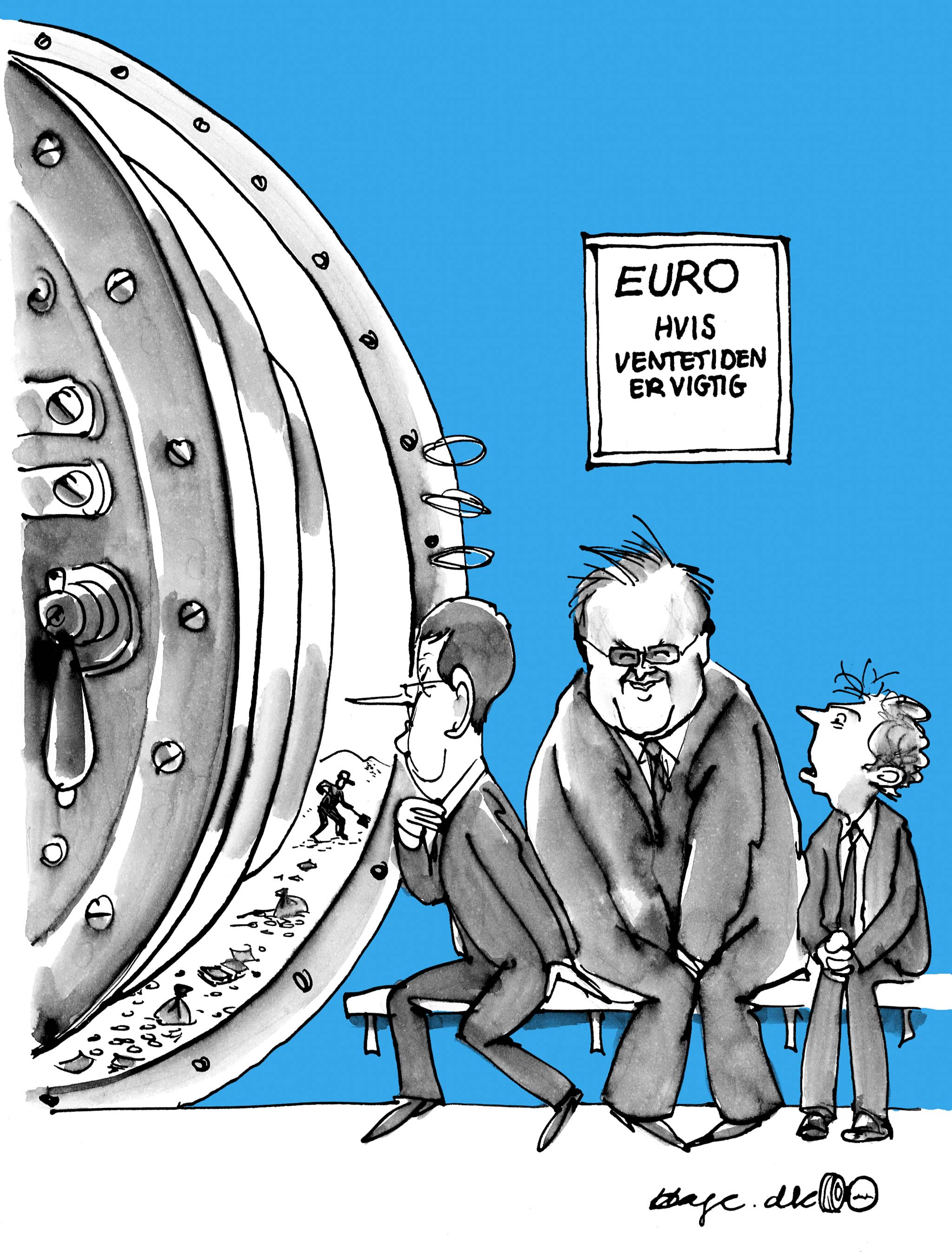 Satire tegning: 