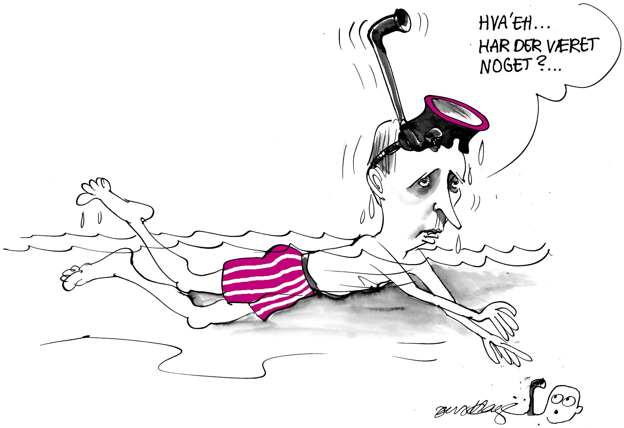 Satire tegning: 