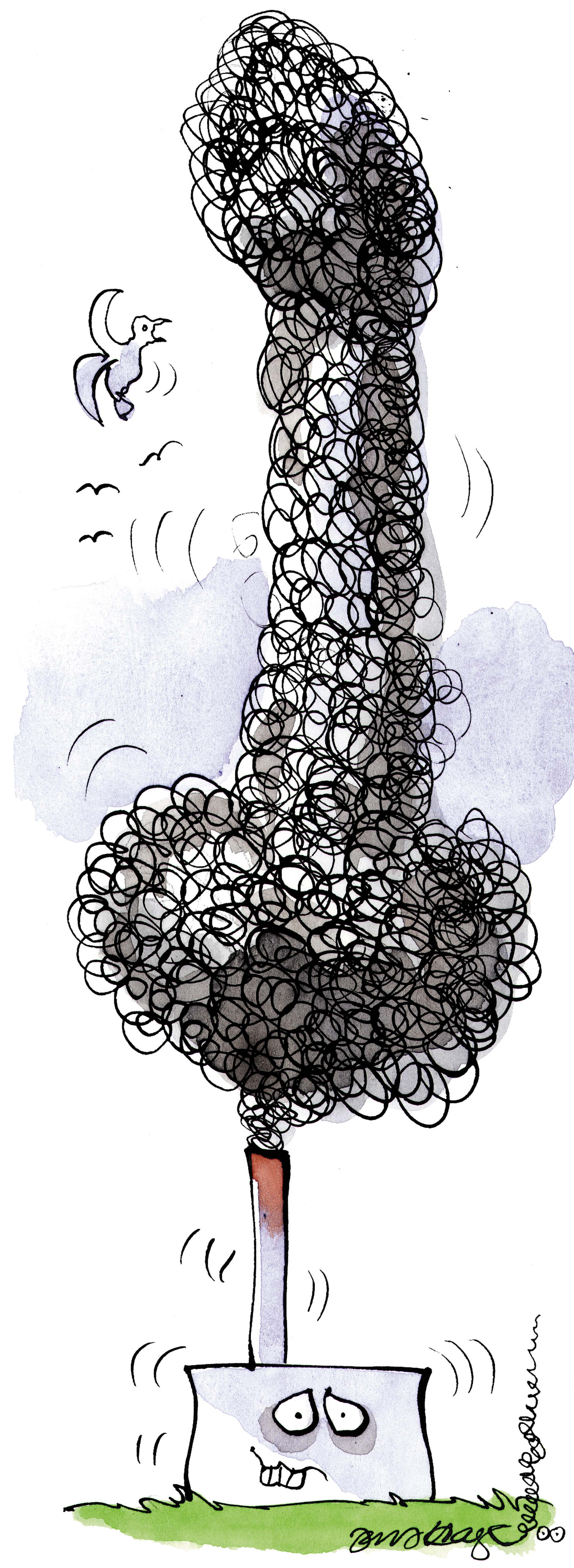 Satire tegning: 