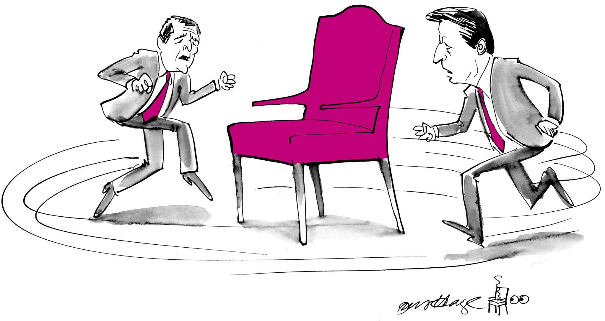 Satire tegning: 