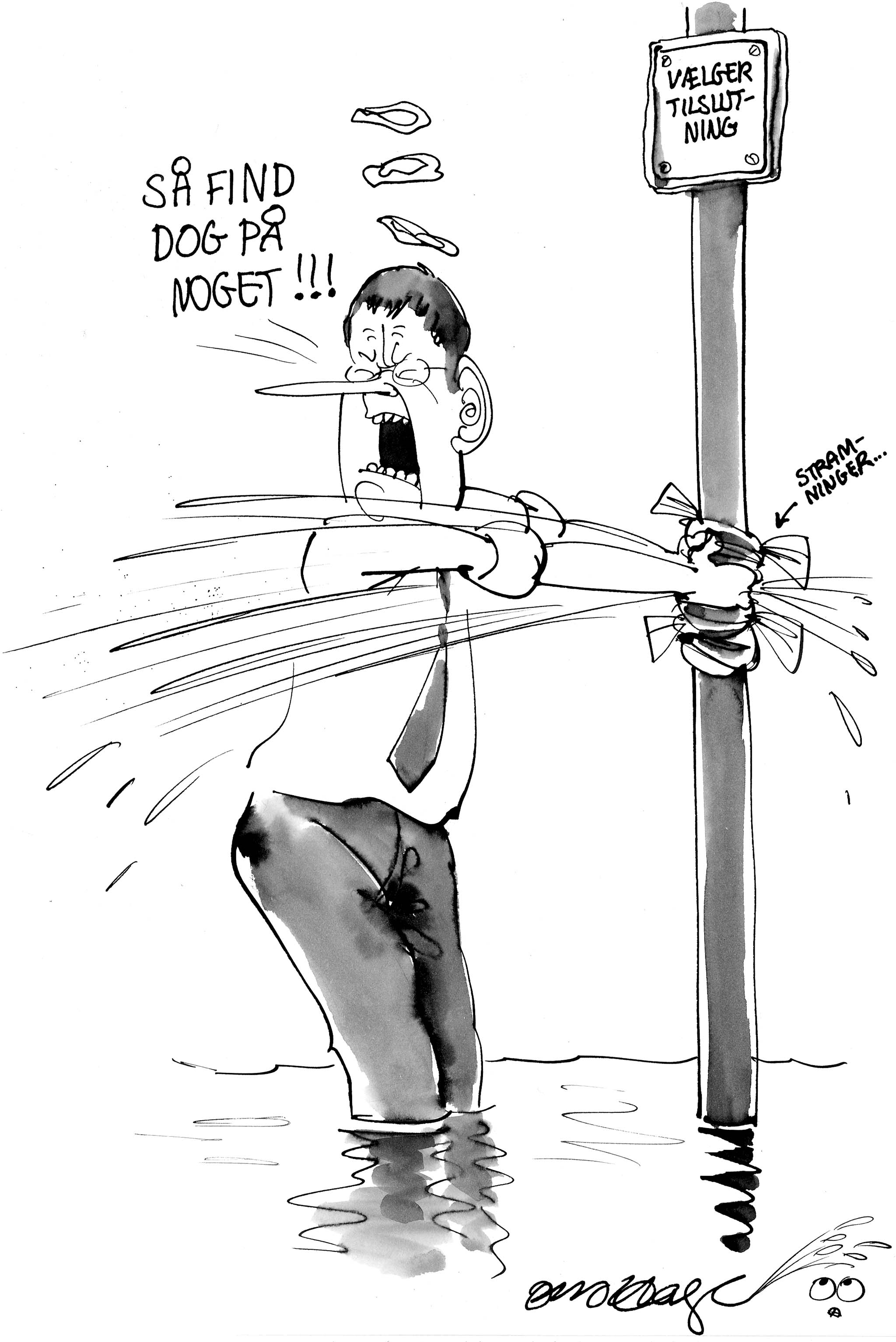 Satire tegning: 