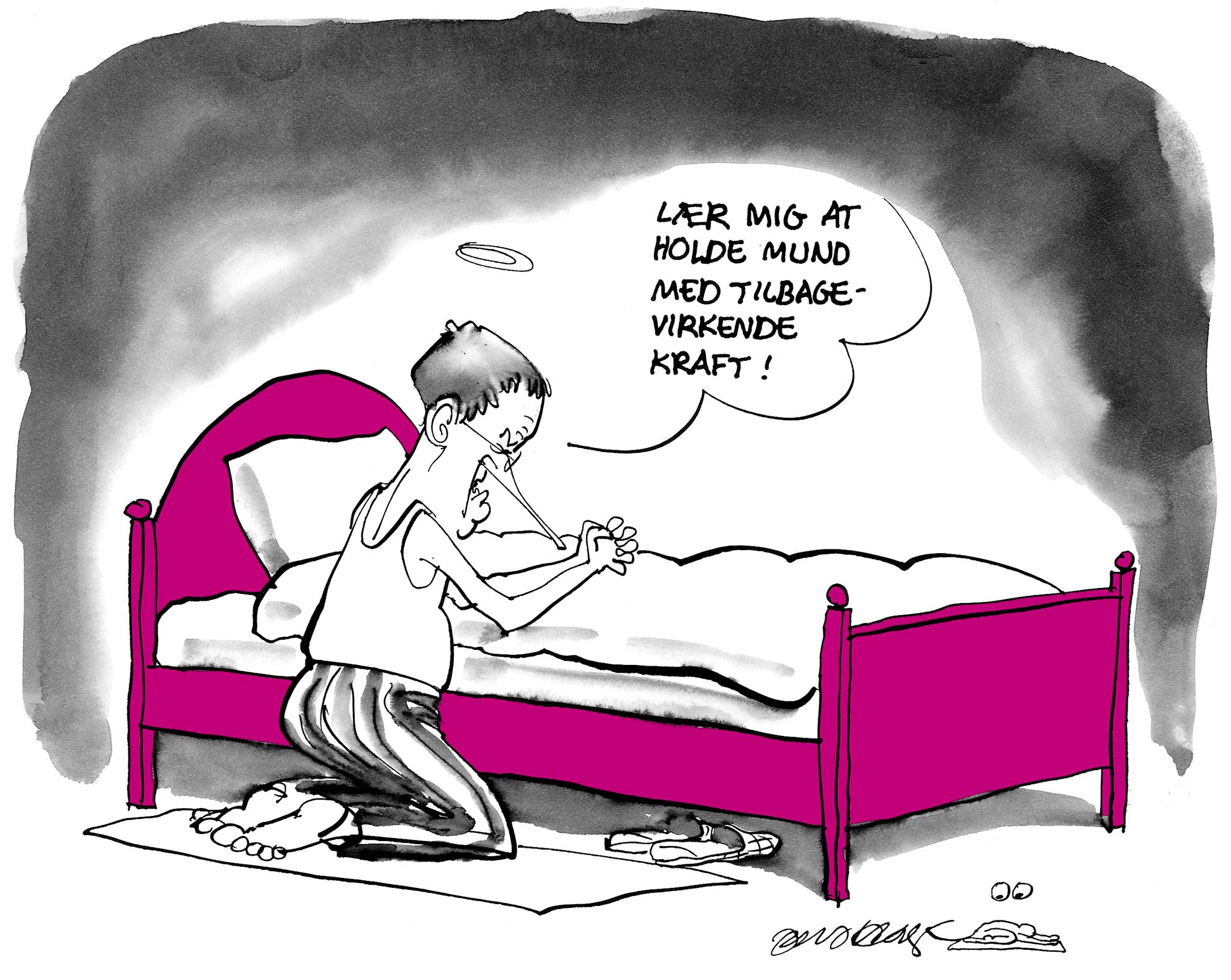 Satire tegning: 