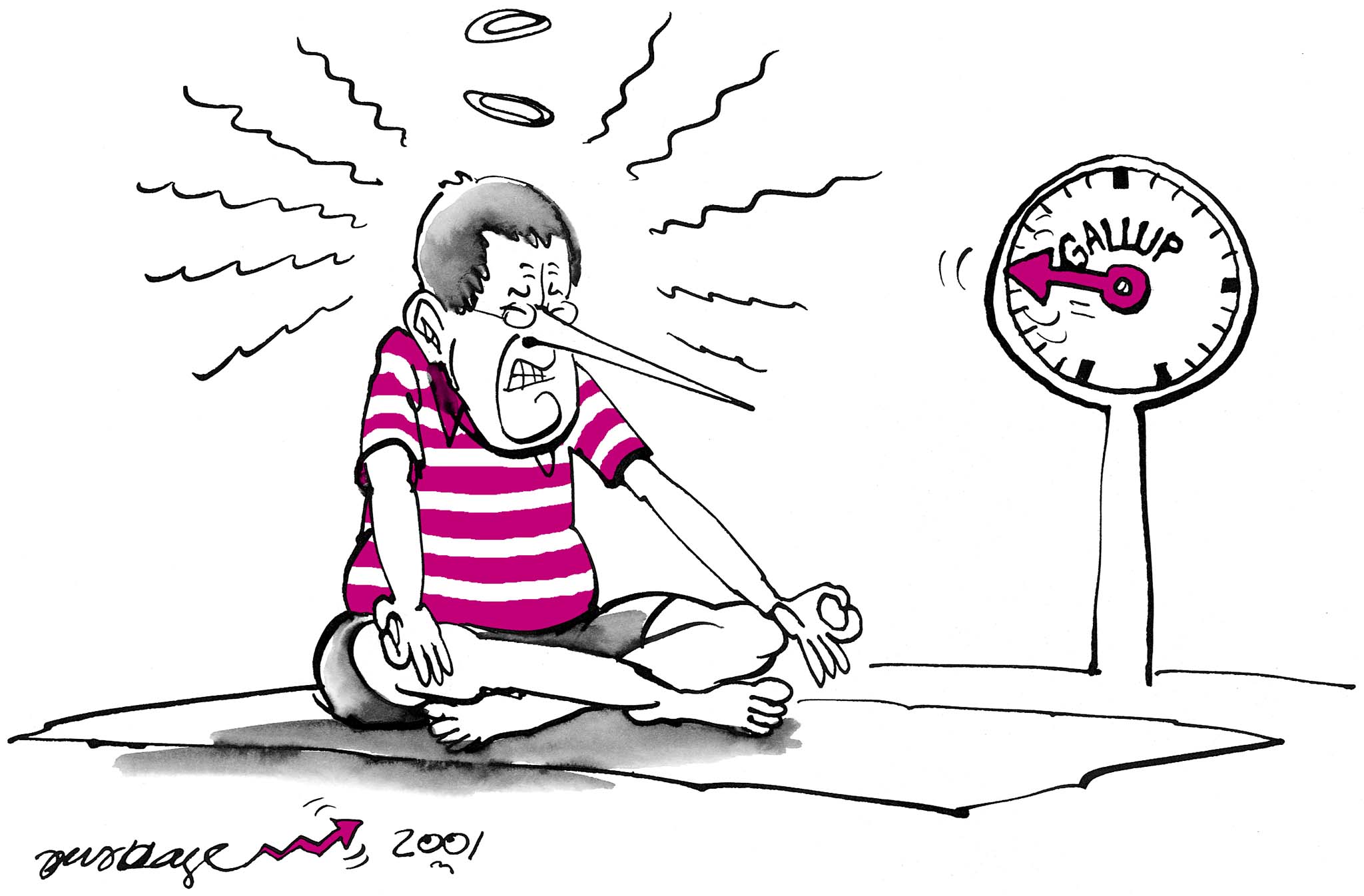 Satire tegning: 