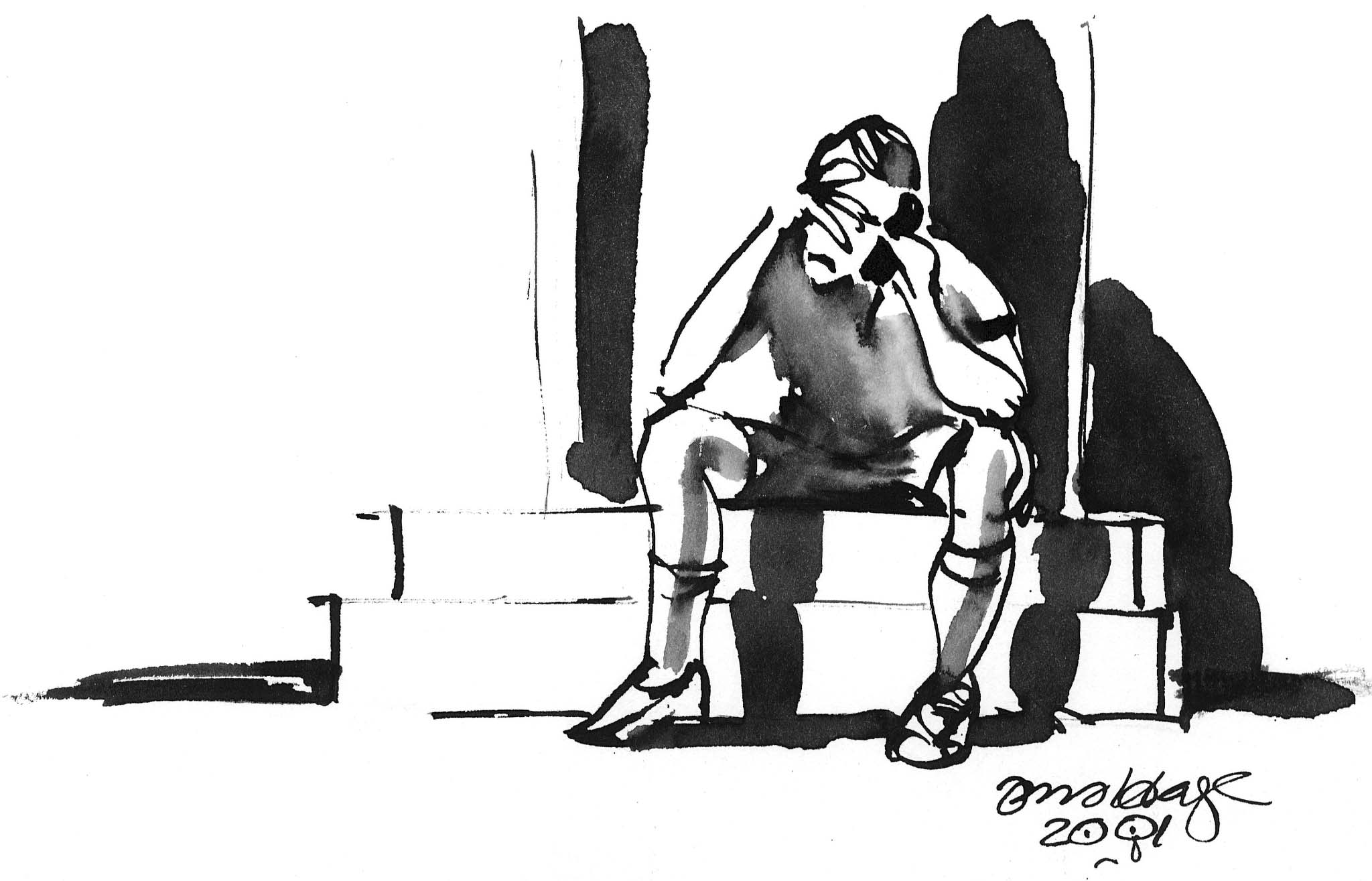 Satire tegning: 