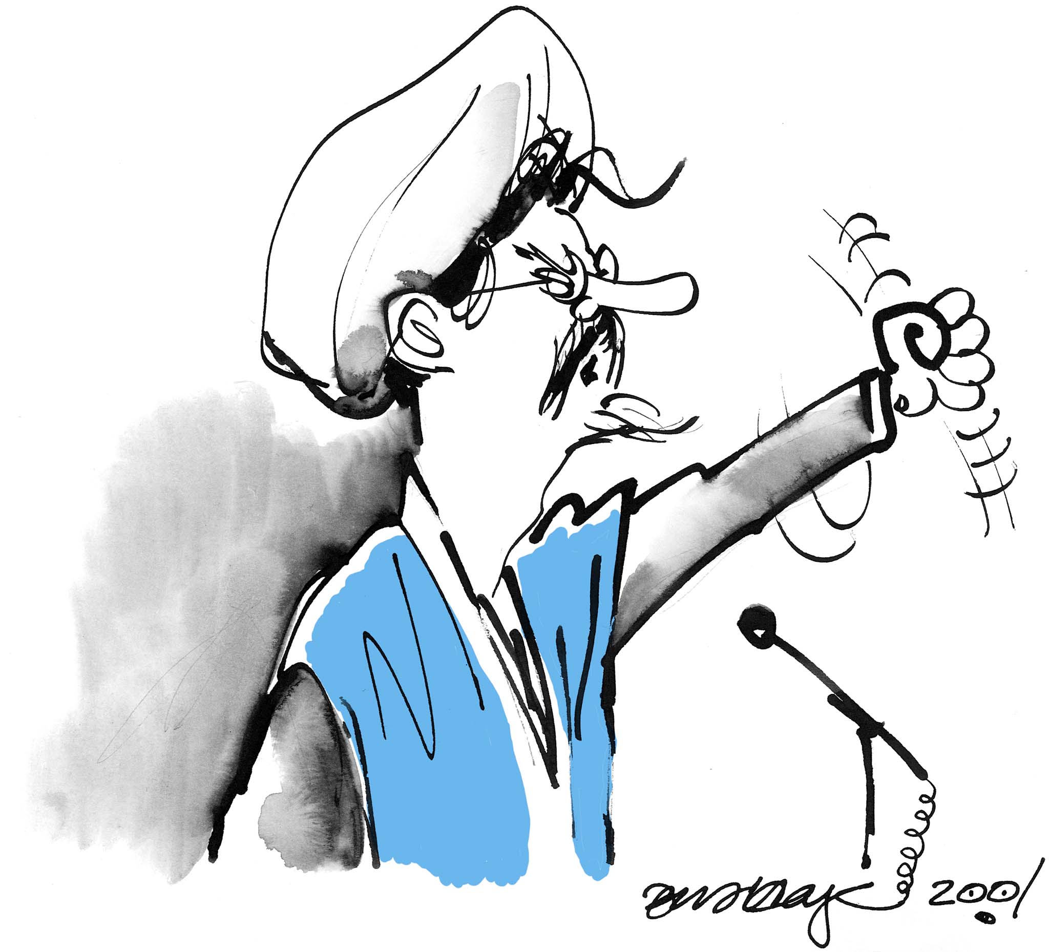 Satire tegning: 
