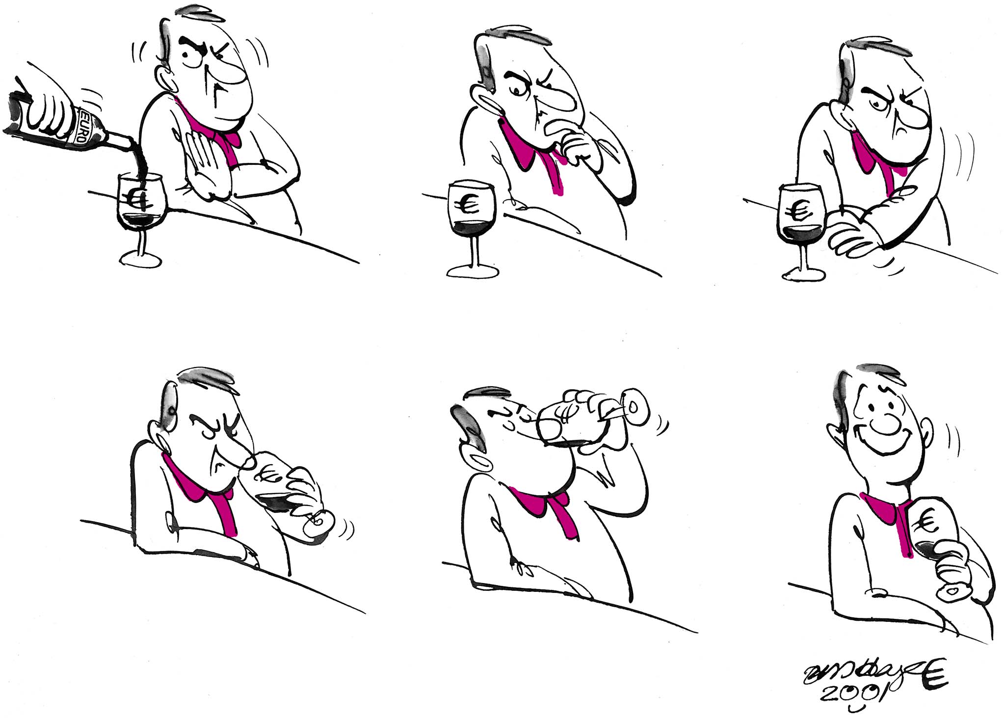 Satire tegning: 