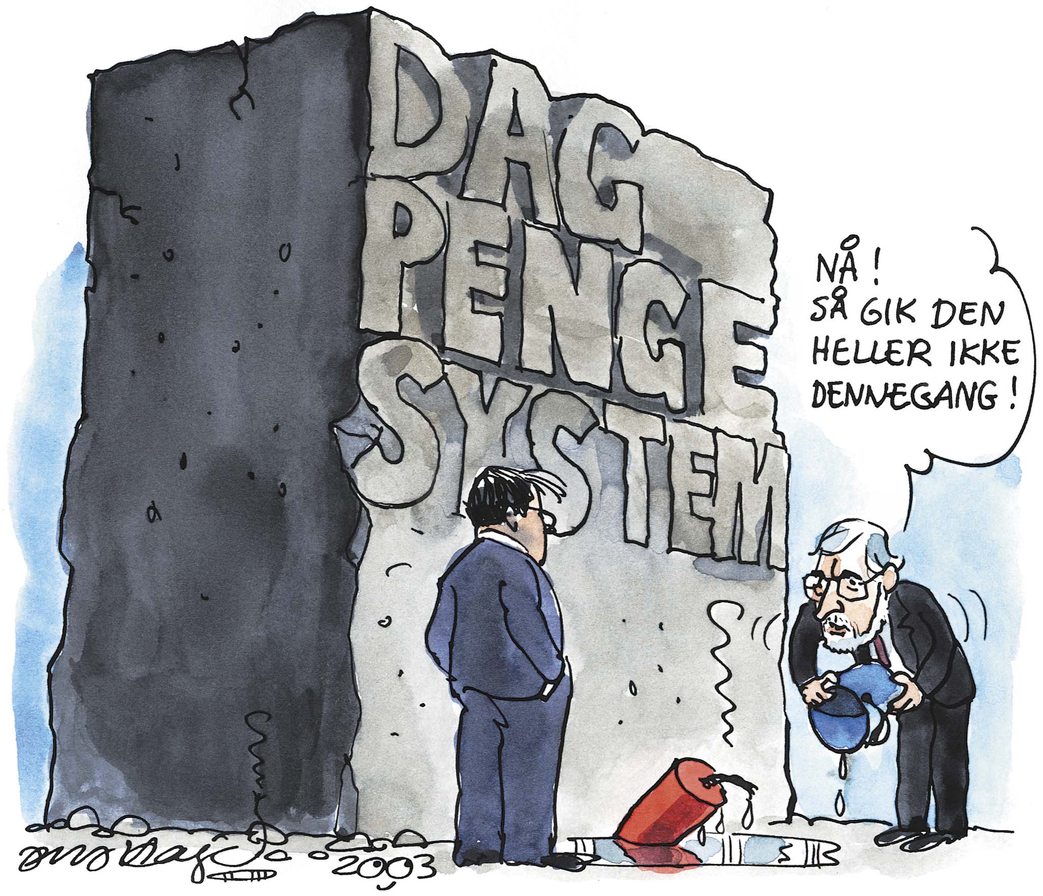 Satire tegning: 