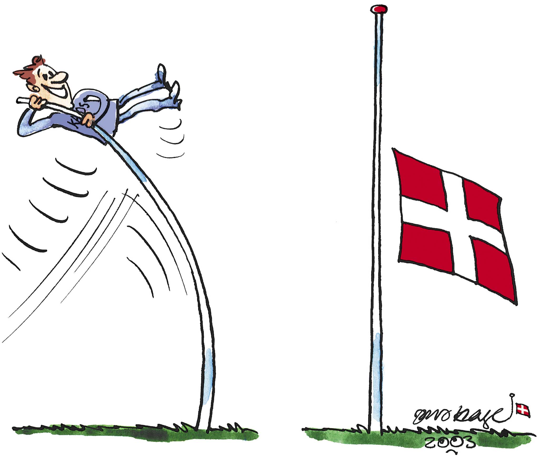 Satire tegning: 