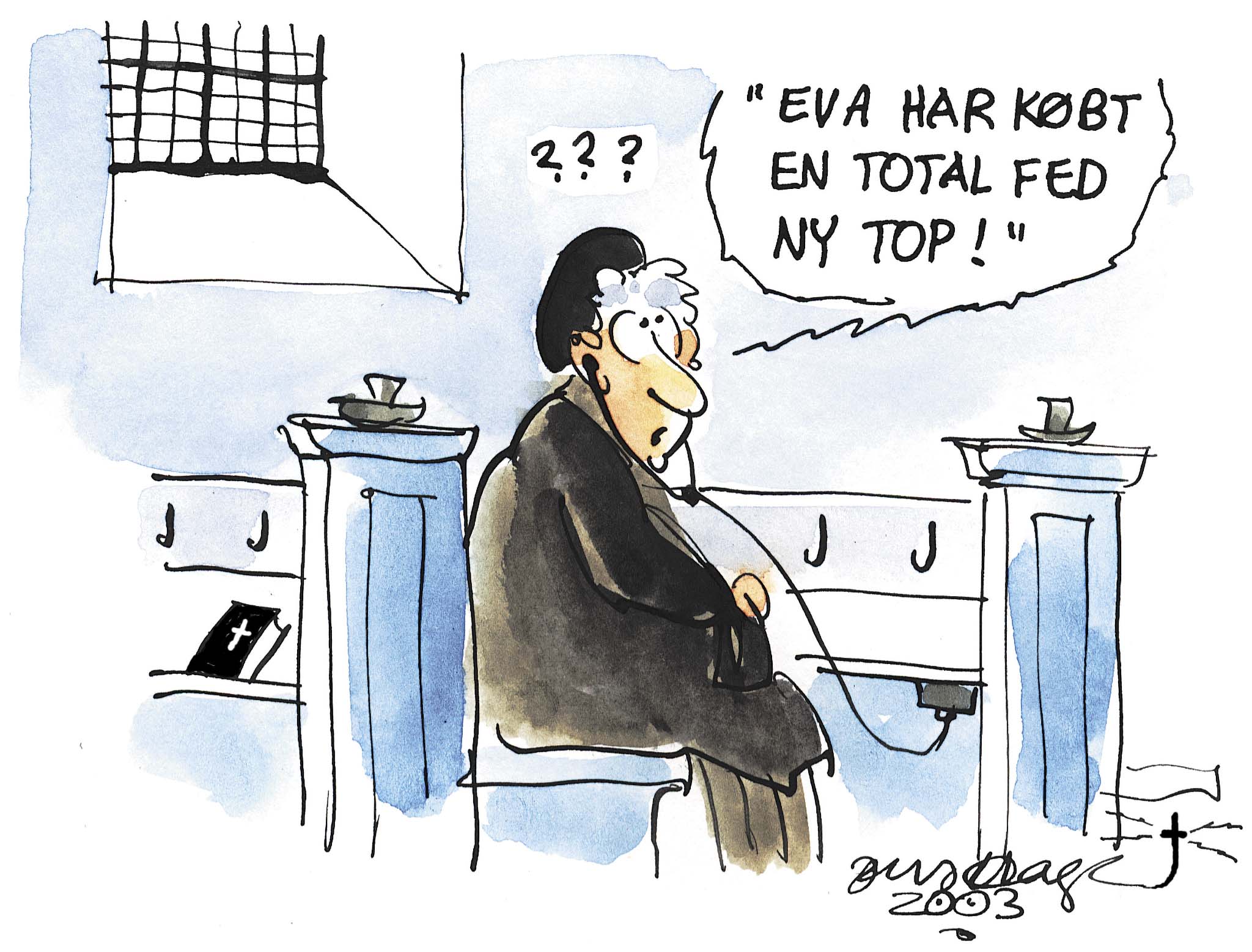 Satire tegning: 