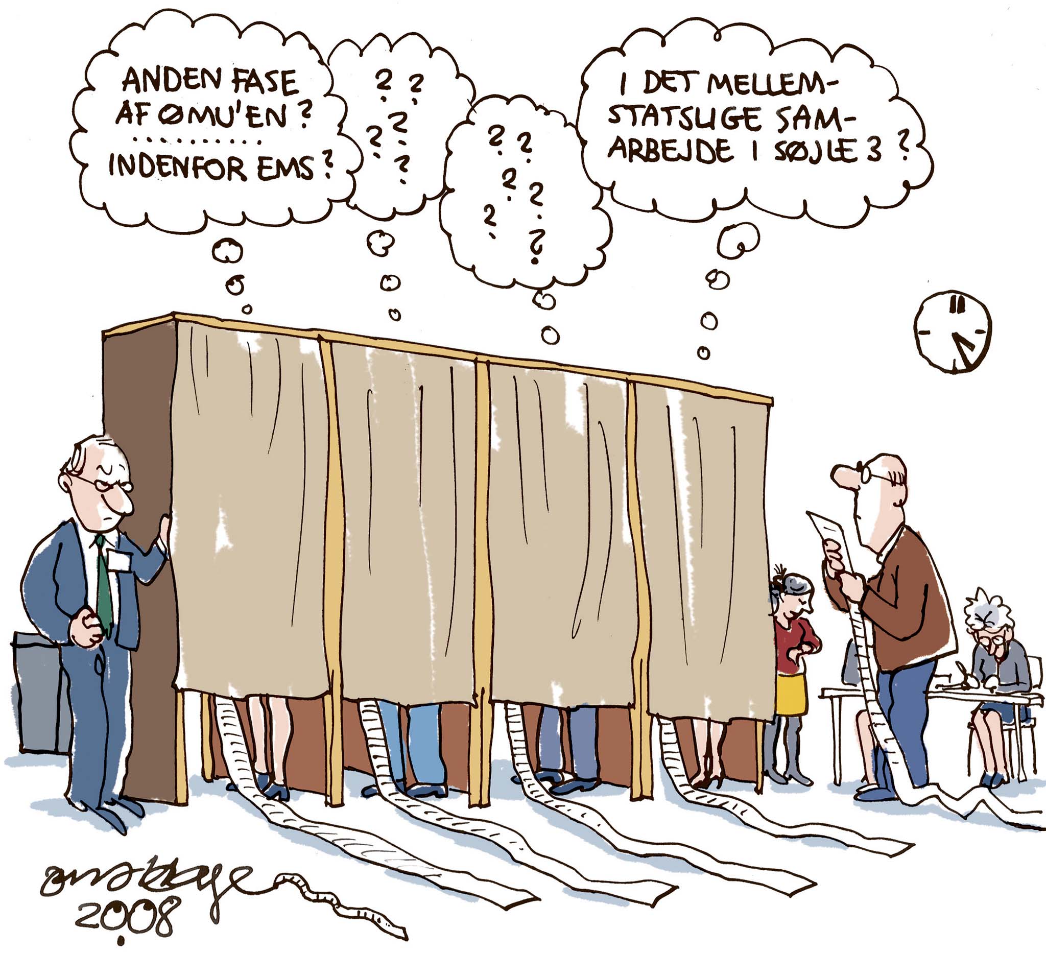 Satire tegning: 