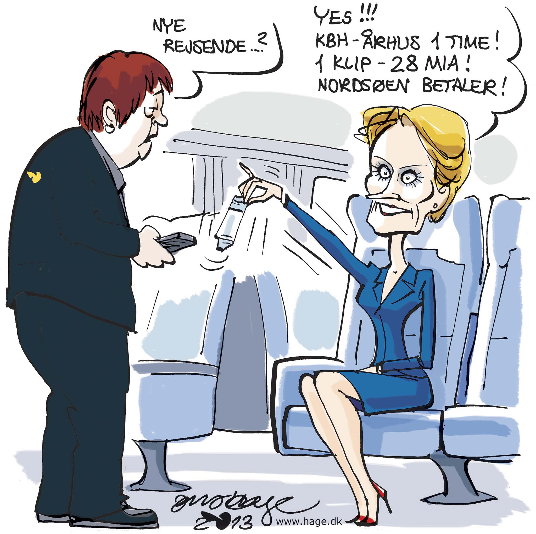 Satire tegning: 